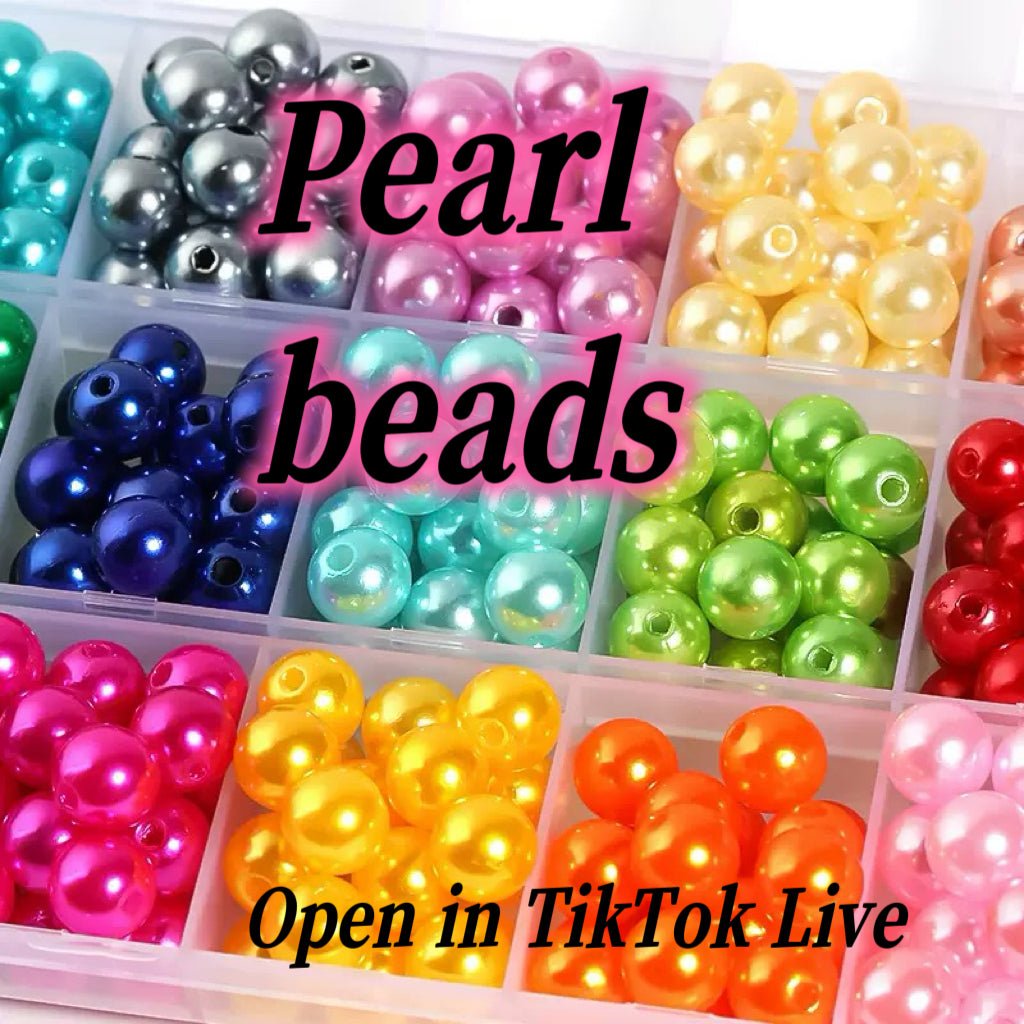$Lucky Pearl Beads Bag