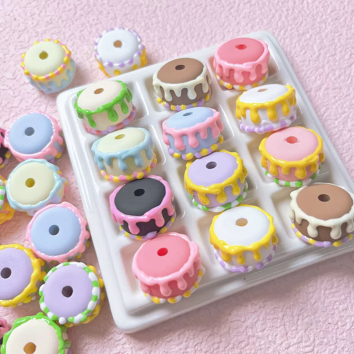 Lucky Acrylic Beads